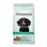 Amanova Gris - Kornfrit voksen hundefoder til små hunde - 7 kg