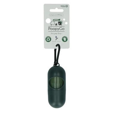 PoopyGo Hundepose-dispenser inkl. bionedbrydelige poser