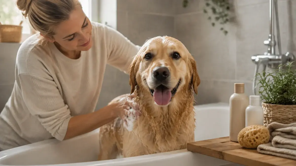 Bedste hundeshampoo: pels, kløe og hvide pelse
