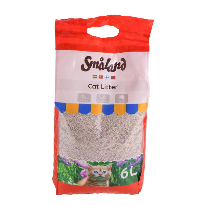 Småland Kattegrus bentonit 6L - Absorberer effektivt